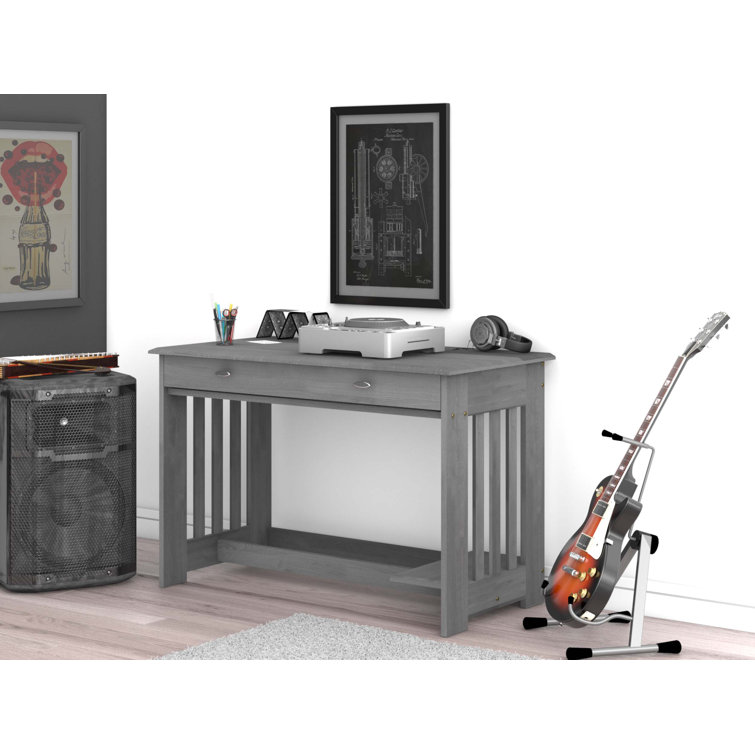 Beckford Solid Wood Student Desk Viv Rae Color Charcoal